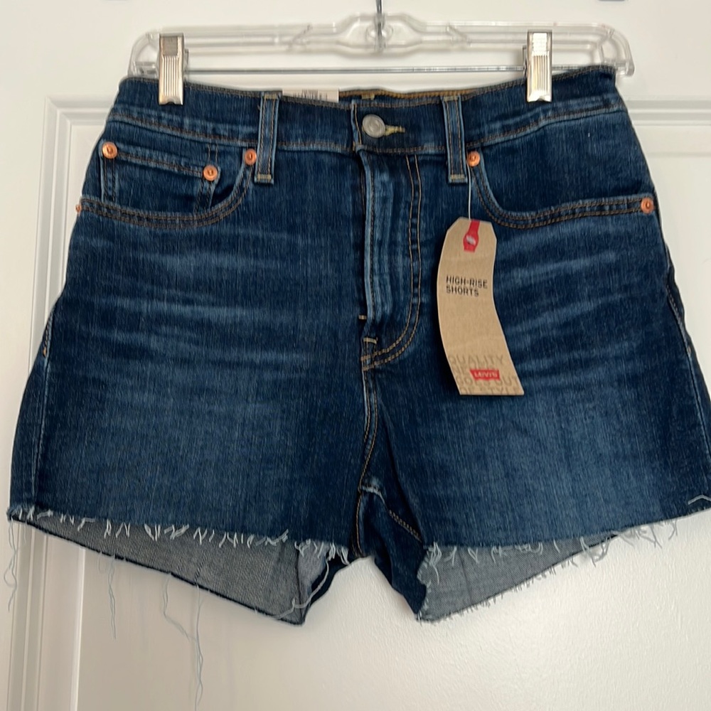 Levi’s high waist shorts
